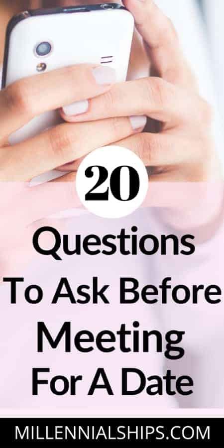 Dating questions for him can help you scratch more than just the surface. 20 Must-Know Online Dating Questions To Ask Before Meeting ...