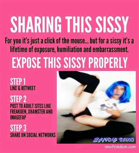 Sissy Sandy Blue Exposed Please Share And Expose Sissysandyblue