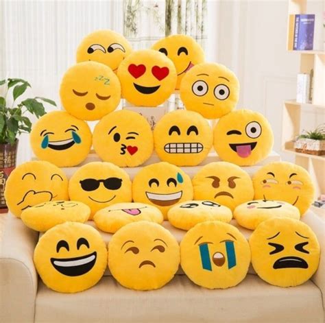 Coussin Emoji Emoji Pillows Emoji Cushions Smiley Emoji
