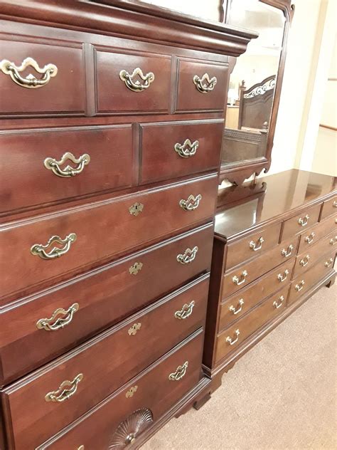 Stop by today to browse our great selection! THOMASVILLE CHERRY BEDROOM SET | Delmarva Furniture ...