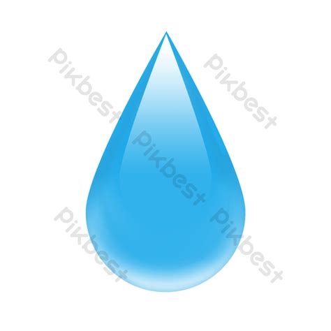 Vector Drawing Blue Water Drops Png Images Psd Free Download Pikbest
