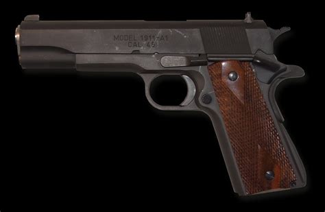 The M1911 The 100 Year Old Semiautomatic Pistol That Wont Go Away