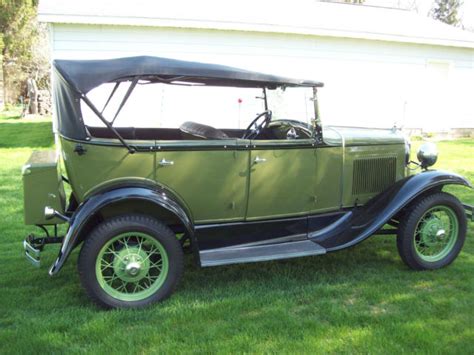1930 Ford Model A Standard Phaeton
