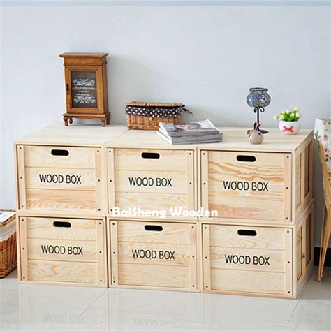 Wholesale Large Stackable Wooden Storage Boxes With Drawer Buy