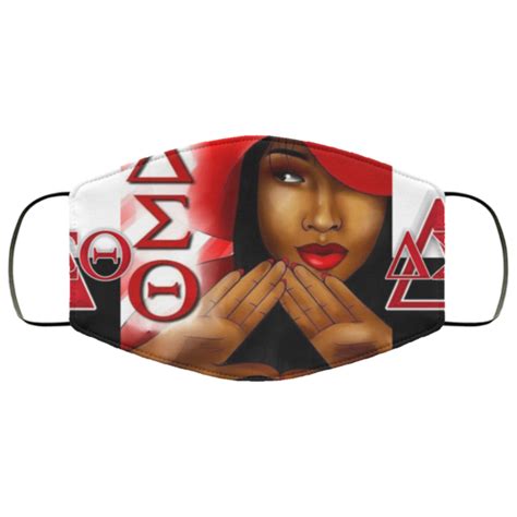 Delta Sigma Theta Face Mask Delta Sigma Theta Face Mask Face Mask