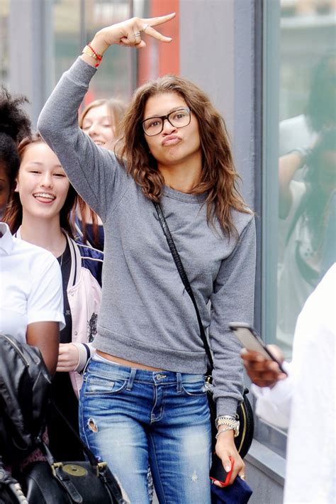 Zendaya Clowns Around Without Makeup Picture Celebrities Without