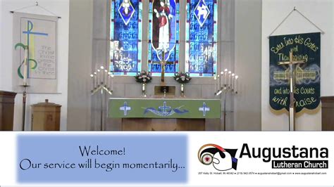 Augustana Lutheran Church Hobart August 2 2020 9th Sunday After Pentecost
