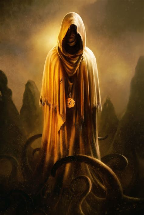 Hastur The King In Yellow By Borja Pindado Artstation Lovecraft
