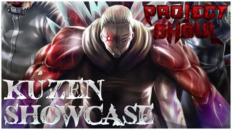 Kuzen Kagune Showcase In Project Ghoul Roblox Youtube