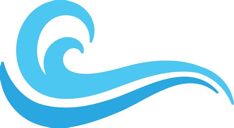 Logo Blue Wind Wave Sea Level Wave Symbol Png 1871x1026 Png