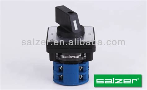 Salzer Rotary Switch 5 Position Sa16 5 2 16a Tuvce And Cb Approved
