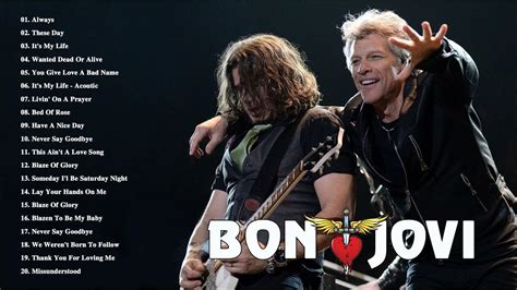 Bon Jovi Greatest Hits Full Album Best Songs Of Bon Jovi Playlist