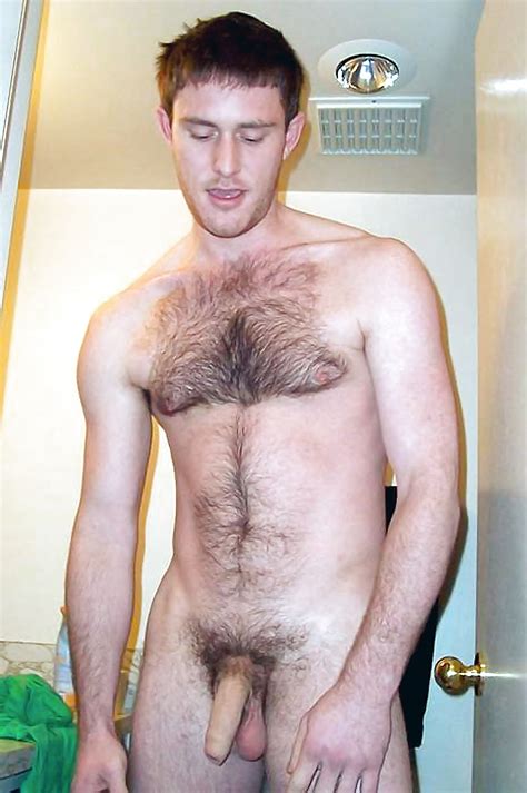 Naked Hairy Man Pubes