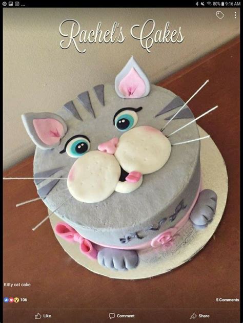 Alte katzen haben, was nährstoffe, konsistenz und fütterung betrifft, andere ansprüche an ihr futter als junge katzen. Cat Themed Cake in 2020 | Katzen kuchen, Katzenkuchen ...