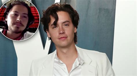 Cole Sprouse New Look Real Reason Hes Growing Facial Hair J 14