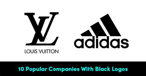10 Popular Companies With Black Logos And Why Brands Use Black