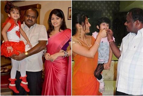 Kumarswamy Secretly Married Kannada Actress Radhika In 2006 And Couple Have A Daughter Amar