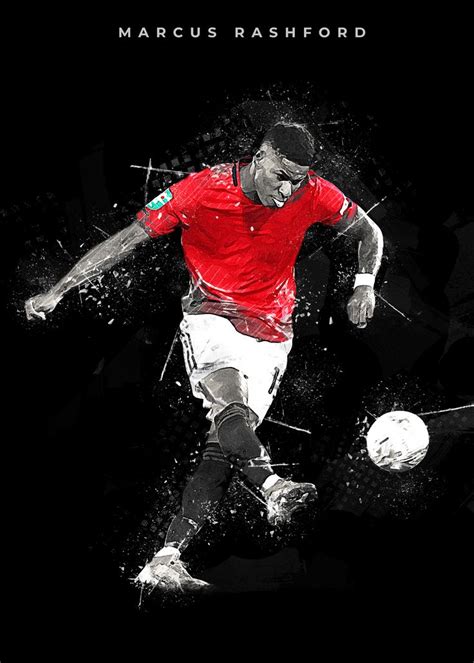 Find and download manchester united wallpapers in hd at european football insider. 'Marcus Rashford' Metal Poster - Creativedy Stuff ...