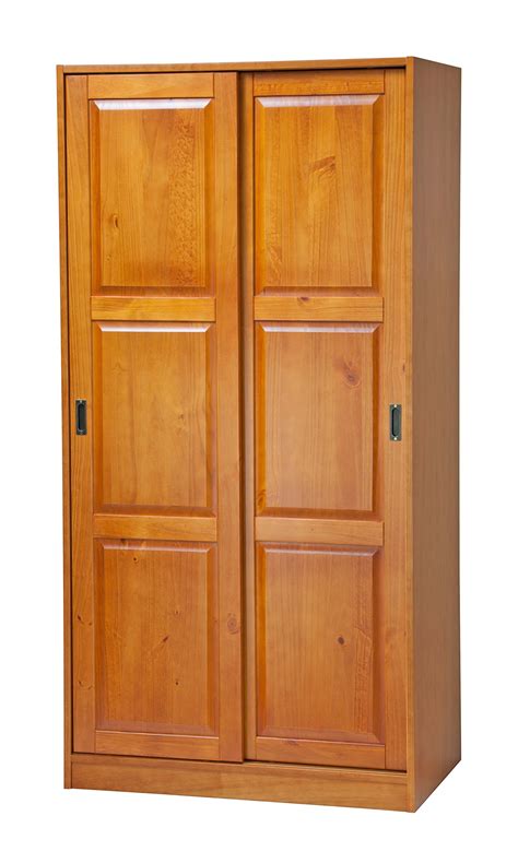 Buy 100 Solid Wood 2 Sliding Door Wardrobearmoireclosetmudroom