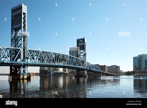 Main Street Bridge Jacksonville Florida Stock Photo Alamy