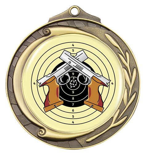 Wreath Medal Shooting Launceston Trophies