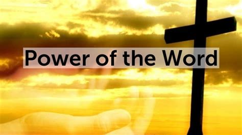 Power Of The Word Faithlife Sermons