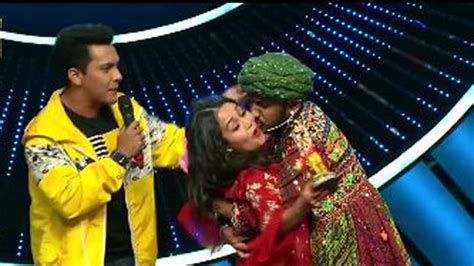 Neha Kakkar Forcibly Kissed By A Contestant On The Sets Of Indian Idol 11 Television News