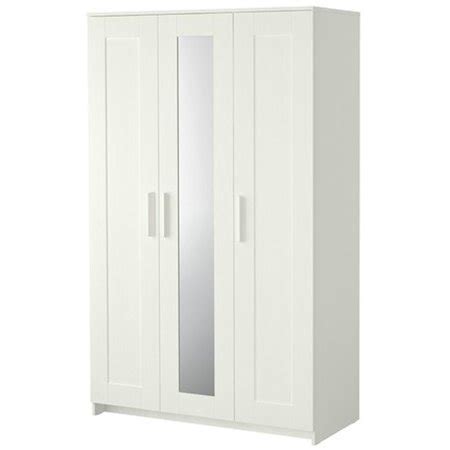 Many of our wardrobes include interior fittings such clothes rails and shelves to help you organize your stuff. Ikea Wardrobe with 3 doors, white 30210.141726.128 ...