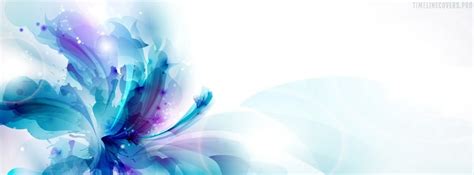 Abstract Flower Facebook Cover