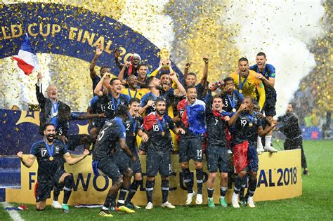Francia Campeon De La Copa Mundial Fifa 2018