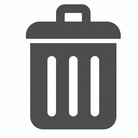 Delete Garbage Remove Trash Trash Can Icon Download On Iconfinder