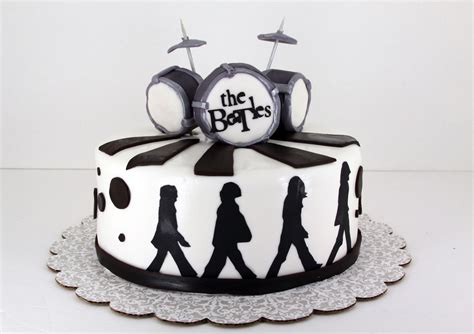 Tastefully Done Beatles Cake