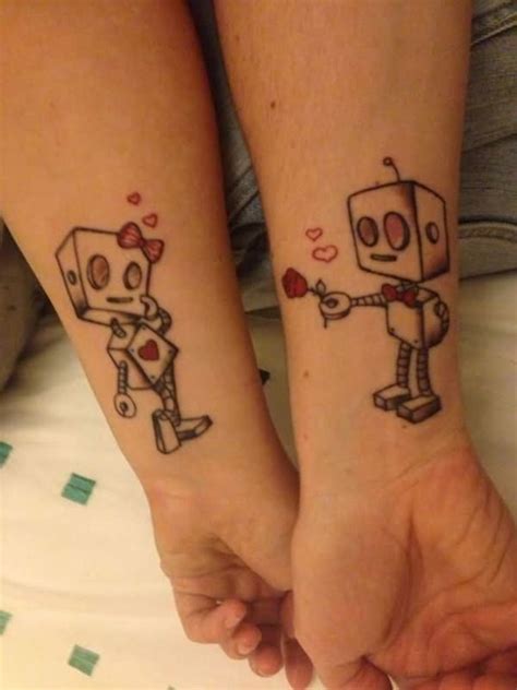 Express you love for your dearest to the world using this tattoo. 41 Awesome Matching Wrist Tattoos Designs