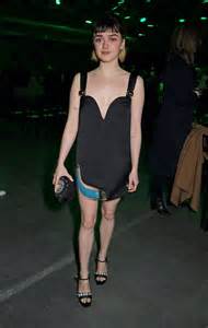 Maisie Williams At Christopher Kane Show At London Fashion Week 0217