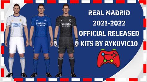 Pes 2017real Madrid 2021 2022 Official Released Kitsby Aykovic10