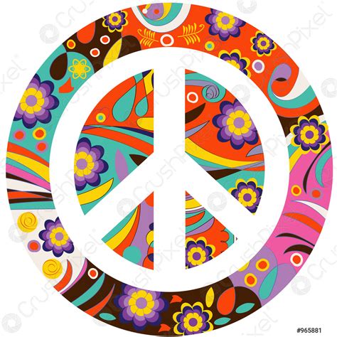 Peace And Love Sign In Vector Stock Vector 965881 Crushpixel