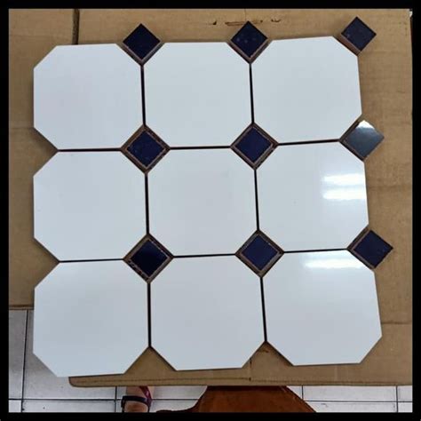 Jual Terlaris Keramik Mozaik Octagon Maxi Glossy Di Lapak Tahfidz Store Bukalapak