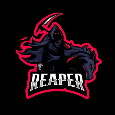 Blood Bowl Miniatures Logo Branding Logo The Grim Grim Reaper