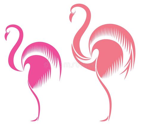 Flamingo Stock Vector Illustration Of Vector Symbol 49466821