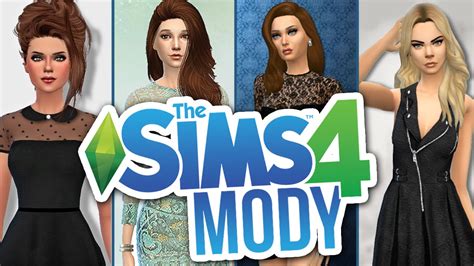 The Sims 4 Mody 2 Sukienki Youtube