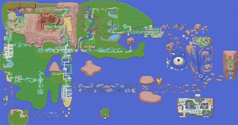 Pokemon Emerald World Map
