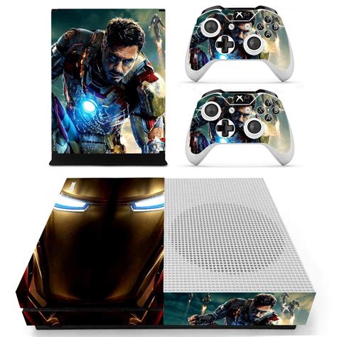 Xbox One S Skin Cover Iron Man