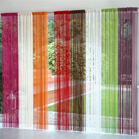 En plus d'être de véritables atouts de décoration faciles à placer dans votre maison, les rideaux. Rideau de fils - Blancheporte