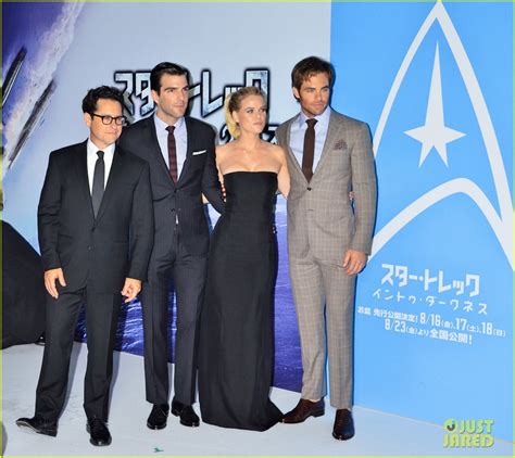 Chris Pine And Zachary Quinto Star Trek Into Darkness Japan Premiere