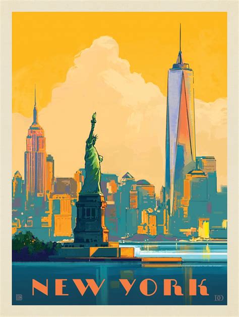 Wall Décor Wall Hangings New York City Poster Nyc Art Deco Typography