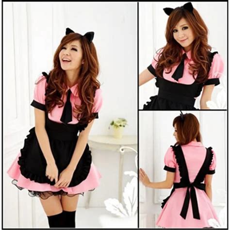 Aliexpress Com Buy Japanese Cosplay Costume Sweet Lolita Dress Sexy Maid Costume