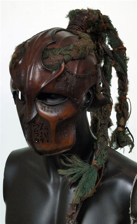 Valimaa Wood Elf Leather Mask Faun Costume