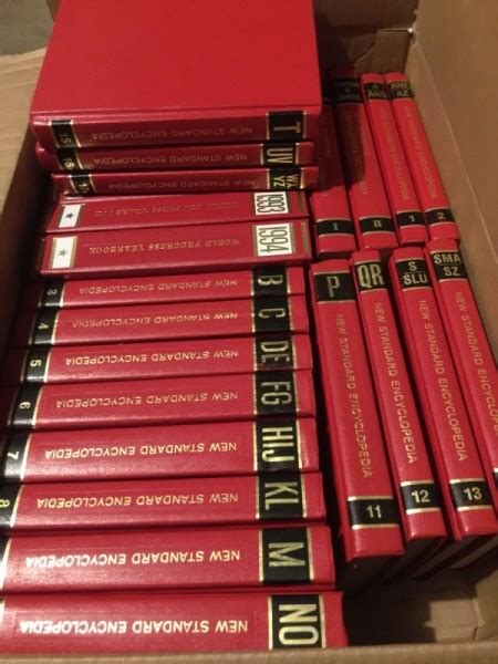 Find The Value Of New Standard Encyclopedias Thriftyfun
