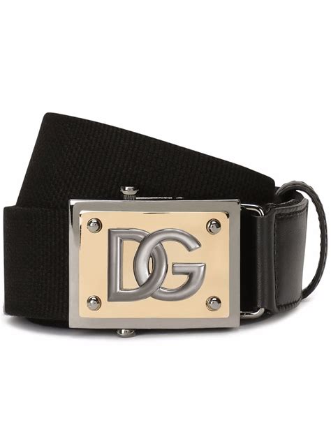 Dolce Gabbana Logo Buckle Belt Farfetch