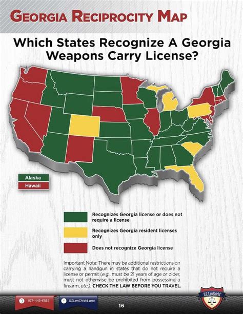 georgia reciprocity map in 2021 map georgia carry on